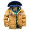 New design plain and casual winter down coat for boys wear winter jacket wholesale warm winter baby clothes (ulik-J007)