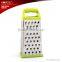 New design 4 side stainless steel kitchen grater with colorful plastic handle                        
                                                                                Supplier's Choice