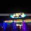 Fullbell net led flood lights white wire 200 LED Wedding Fairy blinking led net lights Outdoor Twinkle Christmas Decoration