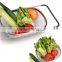 Flexible strainer basket/collapsible colander/ extendable mesh basket/ Oil strainer/ Stainless steel oil filter screen