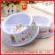 Factory sale high quality plastic dog food feeder dish pet bowl