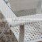 Indoor Outdoor Home Casual Patio White Resin Wicker Outdoor Furniture