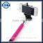 Mobile Phone Monopod Selfie Stick Self Portrait Pole with Remote Shutter Button