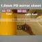 1.0MM gold PS mirror sheet