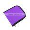 12.5*11.5*2.5 stainless steel/ plastic/ pu/metal sewing kit in zipper pouch