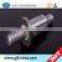 China manufacturer supply linear screw shaft with ball screw nuts