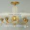 Zhongshan CR/FG 1/3/5 heads European style chandelier lighting ceiling lamp