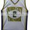 Cheap mesh youth yellow basketball jerseys