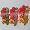Promotional custom shape soft pvc souvenir fridge magnet 2D or 3D