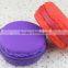 Fashion pink silicone coin bag for macaron silicone coin purse coin wallets