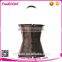 Women Cheap Straps Steampunk Brown Leather Corset