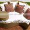 Home furniture rattan single sofa bed