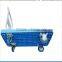 warehouse folding trolley