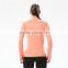 Women plain running jersey running garments