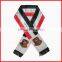 130*14cm satin Portugal football scarf