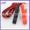 Alligator clips to dc power cable terminal