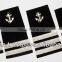 Navy Epaulettes | Pilot Epaulettes | Marine Epaulettes | Navy Uniform Epaulettes with Silver French Braids