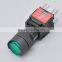 16mm IP65 Waterproof Momentary/Alternate Push Button Switch, Illuminated Push Button Switch