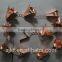 8feet Lily Hammered Copper Rain Chains