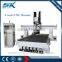 atc woodwork engraving machine with atc with Jinan China trustable quality and full system after sale service