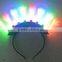 promotion plastic flashing optical barrette toys for kids