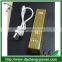 2015 hotly gold bullion design rohs power bank 2600mah mobile power bank for smartphone