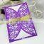 New design pearly paper wedding invitation