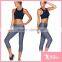 Custom Moisture Wicking Yoga Pants Breathable Capri Yoga Pants