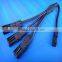 12 Volt DC led surface mounted swing light male plugs Y splitter cables