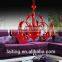 Passion red Swan chandelier lighting pendant lighting
