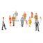 building model figure, model figures in resin, scale model figure, plastic model figures for 1/30, artificial model figure