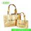 Gold Handbag Tote Bag Metallic Laminated Tote Bag Manufacturer