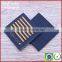 New design micro fiber clothing sticker print heat transfer label