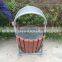 Tilting Forward Wood Park Dustbin Wooden Street Dustbin