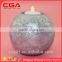 Round glass candle stand,painting glass candle holder for home decorations