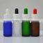Frosted Blue Glass Bottle 100ml With Childroof Cap/tamperproof Cap/tamper Childproof Cap
