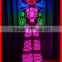 LED Light Stilt Walking Costumes, Wireless DMX512 LED Robot Costume, Progtammable Tron Costume