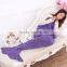purple color Knitted Mermaid Blanket Adult size