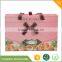 Elegant pink gift paper box with ribbon
