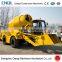 Hot sales automatic mobile concrete mixer with concrete self loading