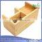 Natural Bamboo Drawer Desk Bamboo pen holder