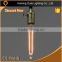 Retro decorative filament light bulbs brass pendant lamp