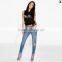 new fashion jeans pants ripped skinny jeans women JXA093