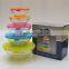 HOT SELLING 5 PIECES GLASS BOWL SET