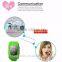 2016 ningmore make child tracker gps tracker watch kids with SOS panic button, GPS+LBS, android and iOS app and long battery