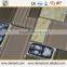 china home decor 8mm arch glass and marble mix brown mosaic supplier