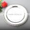 Decorative Serving Dining plate Dinner Plates Party Dish Platter Platters serving trays for hotel round silver Turkish tea tray