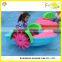 kids hand paddle boat with inflatable swimming pool