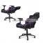 Black/Purple Leather PVC New Design Executive Racing Car Gaming Chair Office Computer Chair AD-R7