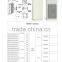 2*12dbi internet service provide 2.4 GHz Directional Wall Mount Flat Patch Panel MIMO Antenna wifi receiver antenna